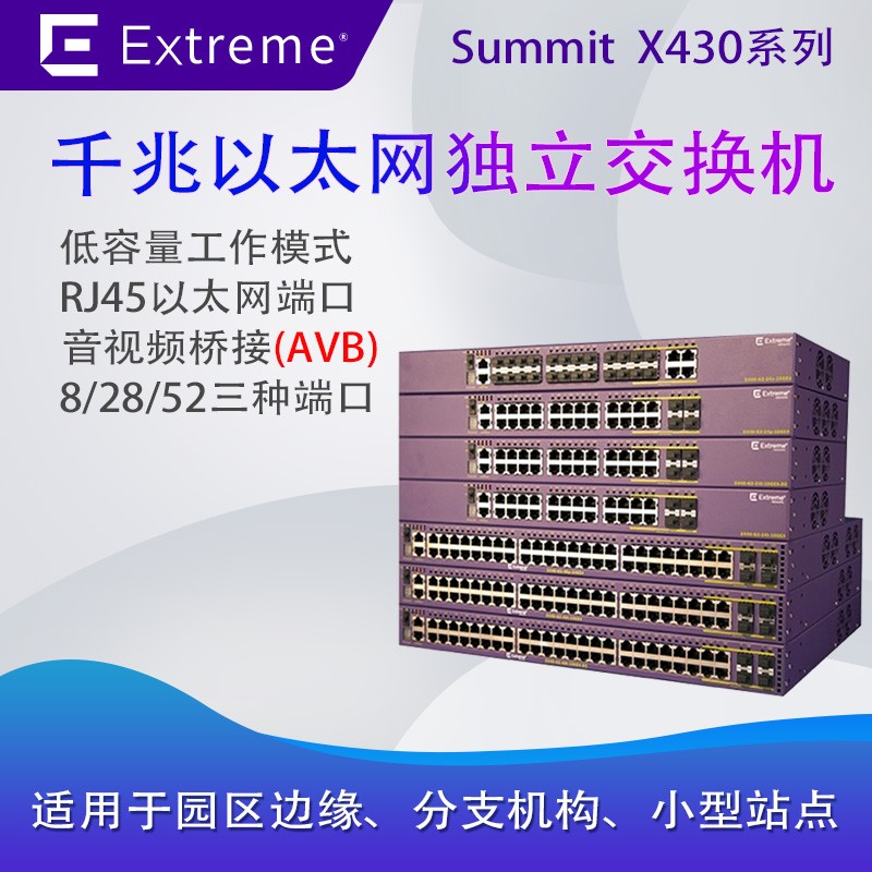 极进X430 边缘交换机